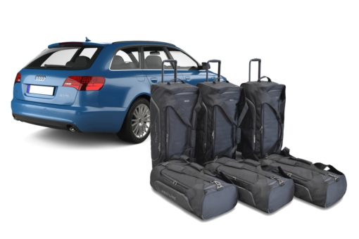 Pack de 6 sacs de voyage sur-mesure pour Audi A6 Avant (C6) (de 2005 à 2011) - Gamme Pro.Line