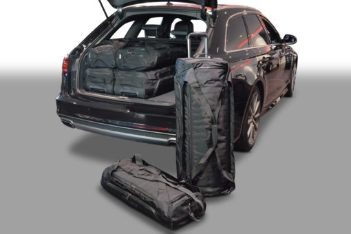 Pack de 6 sacs de voyage sur-mesure pour Audi A6 Avant (C7) (de 2011 à 2018) - Gamme Pro.Line