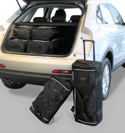 Pack de 6 sacs de voyage sur-mesure pour Audi Q3 (8U) (de 2011 à 2018) - Gamme Classique
