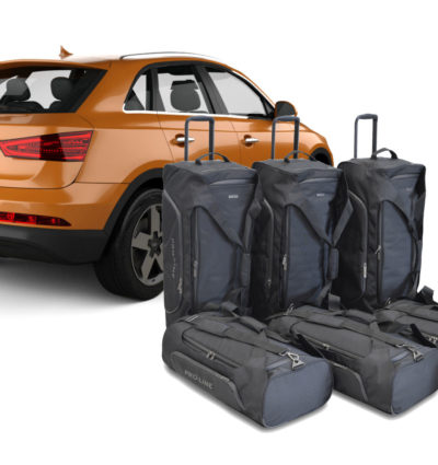 Pack de 6 sacs de voyage sur-mesure pour Audi Q3 (8U) (de 2011 à 2018) - Gamme Pro.Line