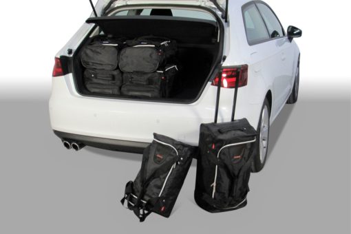 Pack de 6 sacs de voyage sur-mesure pour Audi A3 (8V) (de 2012 à 2020) - Gamme Classique