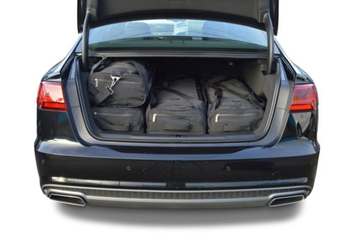 Pack de 6 sacs de voyage sur-mesure pour Audi A6 (C7) (de 2011 à 2018) - Gamme Pro.Line