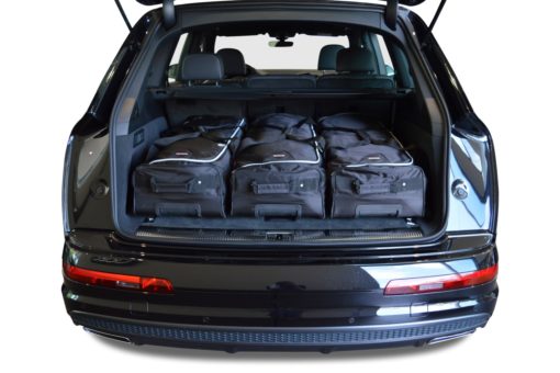 Pack de 6 sacs de voyage sur-mesure pour Audi Q7 (4M) (depuis 2015) - Gamme Classique