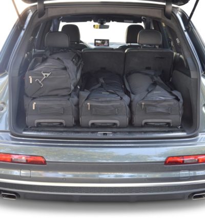 Pack de 6 sacs de voyage sur-mesure pour Audi Q7 (4M) (depuis 2015) - Gamme Pro.Line