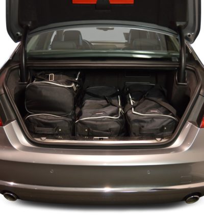 Pack de 6 sacs de voyage sur-mesure pour Audi A8 (D4) (de 2010 à 2013) - Gamme Classique