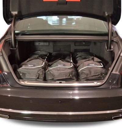 Pack de 6 sacs de voyage sur-mesure pour Audi A8 (D4) (de 2013 à 2017) - Gamme Classique