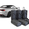 Pack de 6 sacs de voyage sur-mesure pour Audi A5 Cabriolet (F5) (depuis 2016) - Gamme Pro.Line