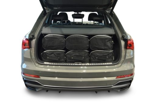 Pack de 6 sacs de voyage sur-mesure pour Audi Q3 (F3) (depuis 2018) - Gamme Classique