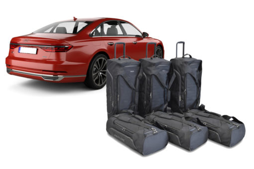 Pack de 6 sacs de voyage sur-mesure pour Audi A8 (D5) (depuis 2017) - Gamme Pro.Line