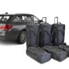 Pack de 6 sacs de voyage sur-mesure pour Bmw 5 Series Touring (F11) (de 2010 à 2017) - Gamme Pro.Line