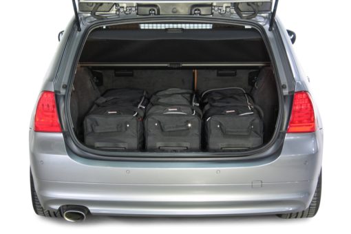 Pack de 6 sacs de voyage sur-mesure pour Bmw Série 3 Touring (E91) (de 2005 à 2012) - Gamme Classique