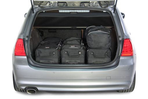 Pack de 6 sacs de voyage sur-mesure pour Bmw Série 3 Touring (E91) (de 2005 à 2012) - Gamme Classique