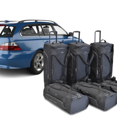 Pack de 6 sacs de voyage sur-mesure pour Bmw 5 Series Touring (E61) (de 2003 à 2010) - Gamme Pro.Line