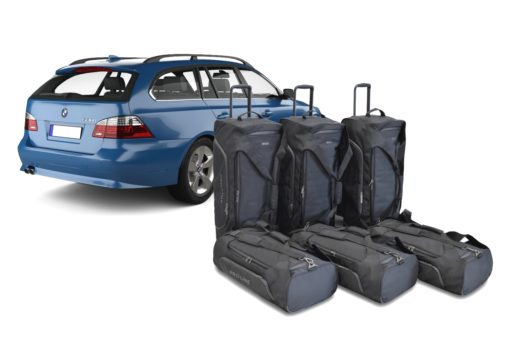 Pack de 6 sacs de voyage sur-mesure pour Bmw 5 Series Touring (E61) (de 2003 à 2010) - Gamme Pro.Line
