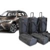 Pack de 6 sacs de voyage sur-mesure pour Bmw X5 (E70) (de 2007 à 2013) - Gamme Pro.Line