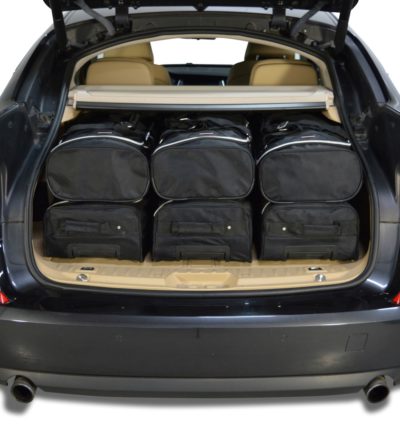 Pack de 6 sacs de voyage sur-mesure pour Bmw Série 5 GT (F07) (de 2009 à 2017) - Gamme Classique