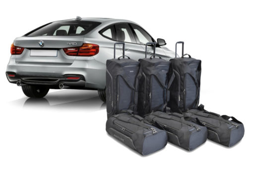 Pack de 6 sacs de voyage sur-mesure pour Bmw 3 Series GT (F34) (de 2013 à 2020) - Gamme Pro.Line