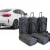 Pack de 6 sacs de voyage sur-mesure pour Bmw X6 (F16) (de 2014 à 2019) - Gamme Pro.Line