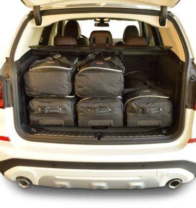 Pack de 6 sacs de voyage sur-mesure pour Bmw X3 (G01) (depuis 2017) - Gamme Classique