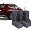 Pack de 6 sacs de voyage sur-mesure pour Bmw X3 (G01) (depuis 2017) - Gamme Pro.Line