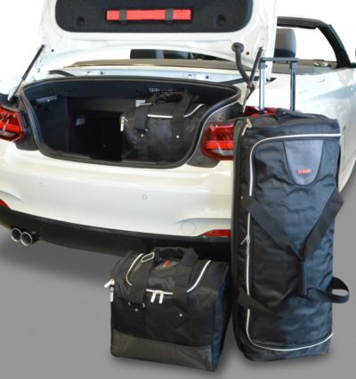 Pack de 4 sacs de voyage sur-mesure pour Bmw Série 2 Cabriolet (F23) (de 2014 à 2021) - Gamme Classique