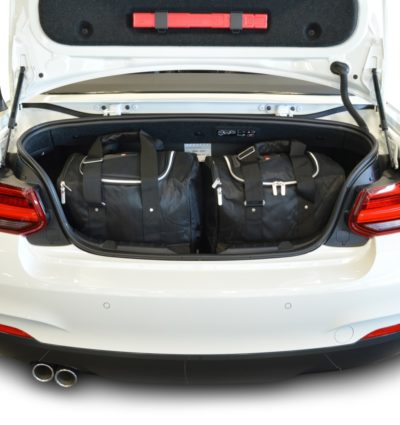Pack de 4 sacs de voyage sur-mesure pour Bmw Série 2 Cabriolet (F23) (de 2014 à 2021) - Gamme Classique