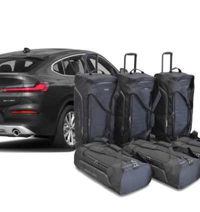 Pack de 6 sacs de voyage sur-mesure pour Bmw X4 (G02) (depuis 2018) - Gamme Pro.Line