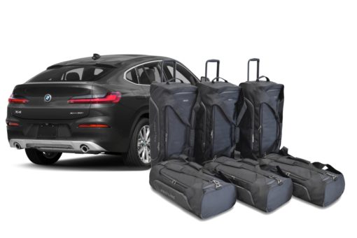 Pack de 6 sacs de voyage sur-mesure pour Bmw X4 (G02) (depuis 2018) - Gamme Pro.Line
