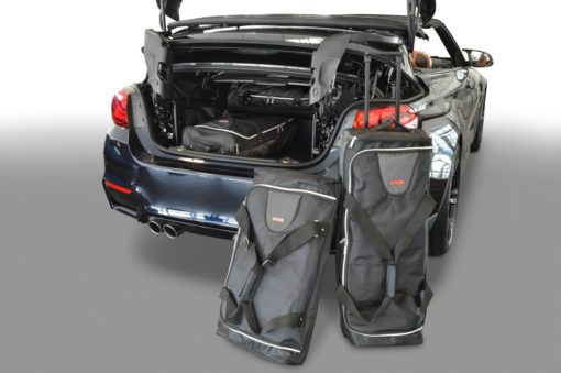 Pack de 4 sacs de voyage sur-mesure pour Bmw Série 4 Cabriolet (F33) (de 2013 à 2020) - Gamme Classique