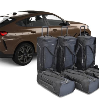 Pack de 6 sacs de voyage sur-mesure pour Bmw X6 (G06) (depuis 2019) - Gamme Pro.Line