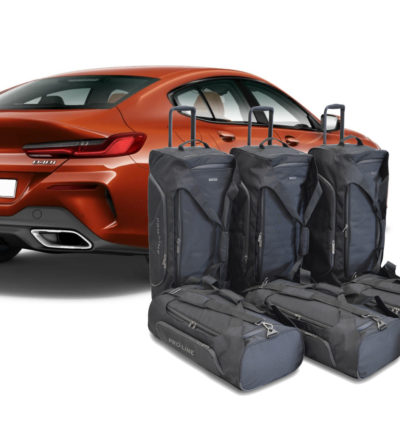 Pack de 6 sacs de voyage sur-mesure pour Bmw 8 series Gran Coupé (G16) (depuis 2019) - Gamme Pro.Line