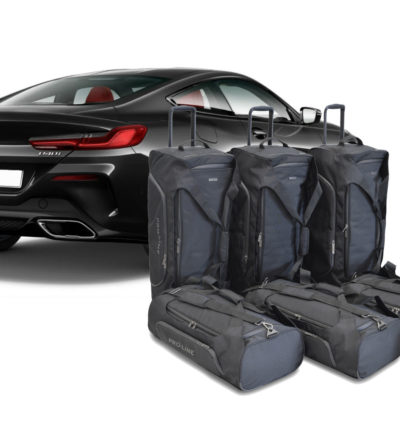 Pack de 6 sacs de voyage sur-mesure pour Bmw 8 Series Coupé (G15) (depuis 2018) - Gamme Pro.Line