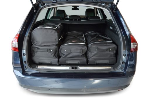 Pack de 6 sacs de voyage sur-mesure pour Citroën C5 Tourer (RD-TD) (de 2008 à 2017) - Gamme Classique