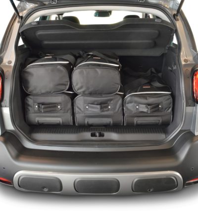 Pack de 6 sacs de voyage sur-mesure pour Citroën C3 Aircross (depuis 2017) - Gamme Classique