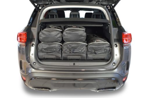 Pack de 6 sacs de voyage sur-mesure pour Citroën C5 Aircross (depuis 2019) - Gamme Classique