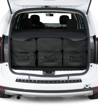 Pack de 6 sacs de voyage sur-mesure pour Dacia Duster (de 2010 à 2017) - Gamme Classique