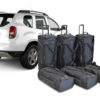 Pack de 6 sacs de voyage sur-mesure pour Dacia Duster (de 2010 à 2017) - Gamme Pro.Line