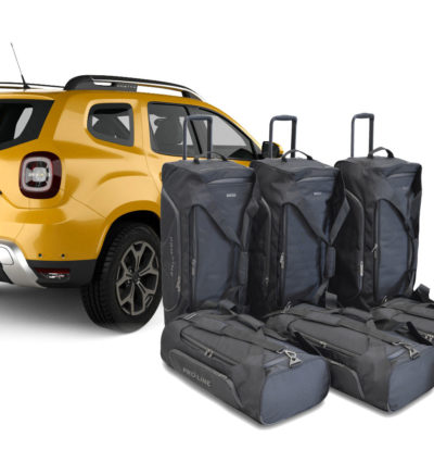Pack de 6 sacs de voyage sur-mesure pour Dacia Duster II (depuis 2018) - Gamme Pro.Line