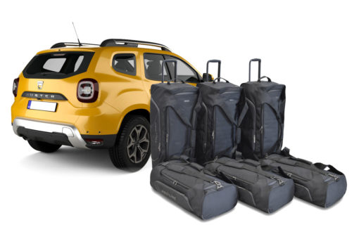 Pack de 6 sacs de voyage sur-mesure pour Dacia Duster II (depuis 2018) - Gamme Pro.Line