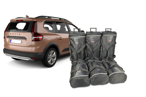 Pack de 6 sacs de voyage sur-mesure pour Dacia Jogger (depuis 2022) - Gamme Classique