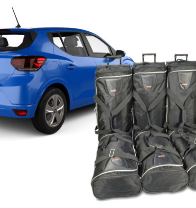 Pack de 6 sacs de voyage sur-mesure pour Dacia Sandero III (depuis 2020) - Gamme Classique