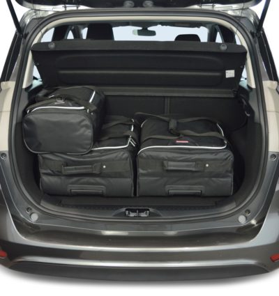 Pack de 5 sacs de voyage sur-mesure pour Ford B-Max (de 2012 à 2017) - Gamme Classique