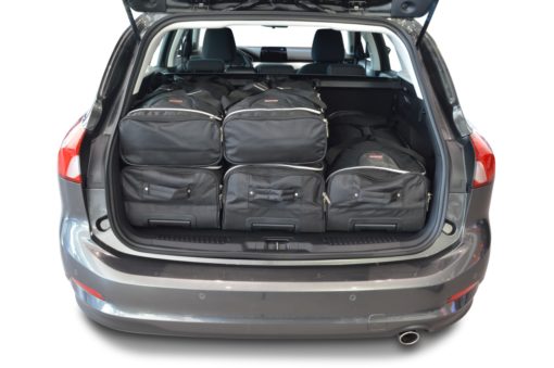 Pack de 6 sacs de voyage sur-mesure pour Ford Focus IV (depuis 2018) - Gamme Classique