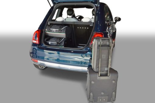 Pack de 4 sacs de voyage sur-mesure pour Fiat 500 (depuis 2007) - Gamme Classique