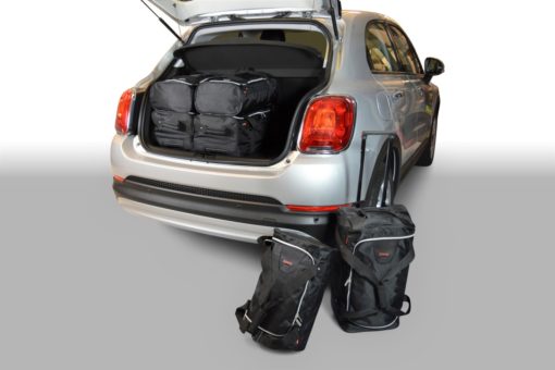 Pack de 6 sacs de voyage sur-mesure pour Fiat 500X (depuis 2015) - Gamme Classique