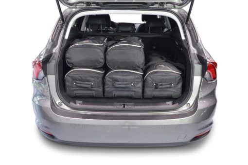 Pack de 6 sacs de voyage sur-mesure pour Fiat Tipo (Type 358) (depuis 2016) - Gamme Classique
