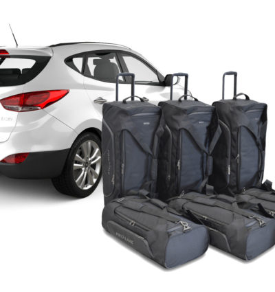 Pack de 6 sacs de voyage sur-mesure pour Hyundai ix35 (LM) (de 2010 à 2015) - Gamme Pro.Line