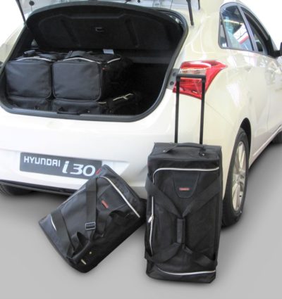Pack de 6 sacs de voyage sur-mesure pour Hyundai i30 (GD) (de 2012 à 2017) - Gamme Classique