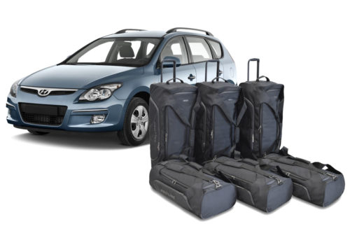 Pack de 6 sacs de voyage sur-mesure pour Hyundai i30 CW (GD) (de 2012 à 2017) - Gamme Pro.Line