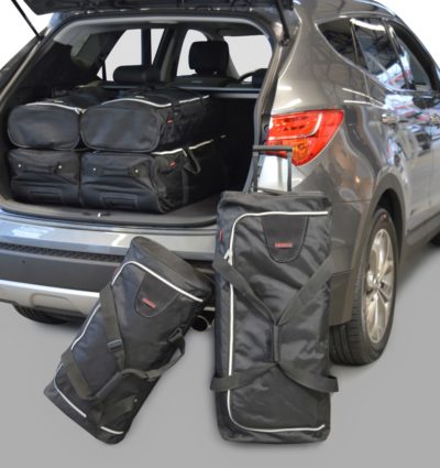 Pack de 6 sacs de voyage sur-mesure pour Hyundai Santa Fe (DM) (de 2012 à 2018) - Gamme Classique